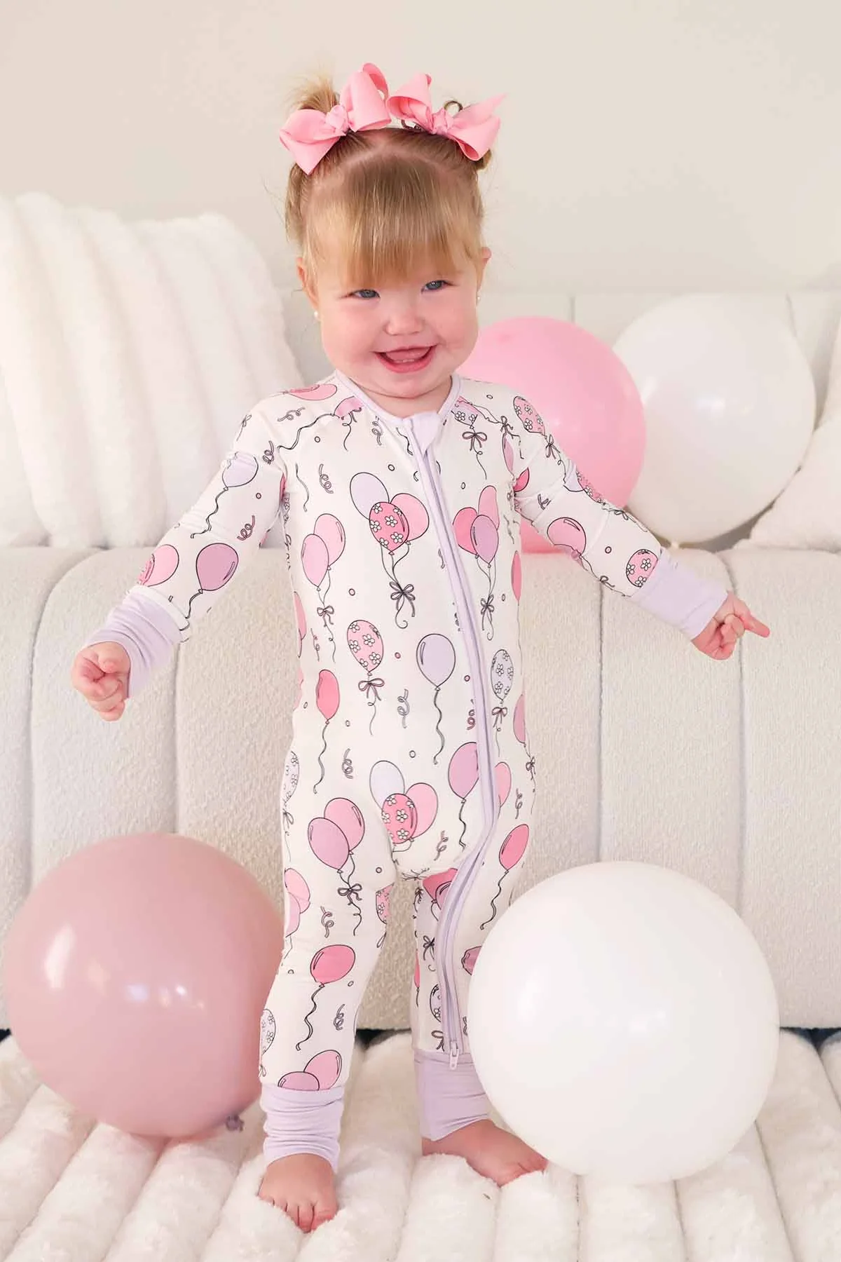 Party Time Convertible Zip Romper | Pink - Image 11