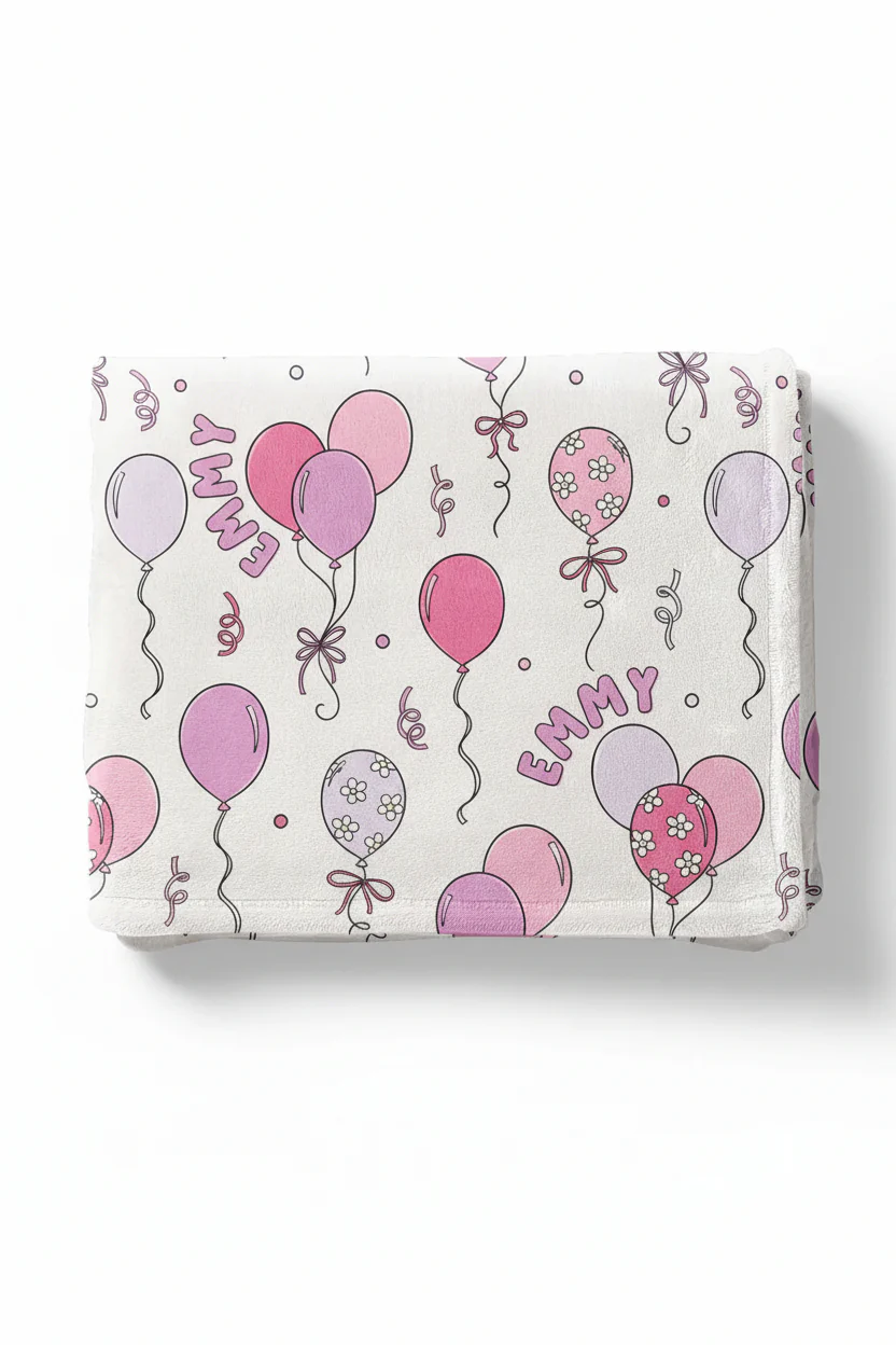 Personalized Themed Blankets for Girls - Image 129