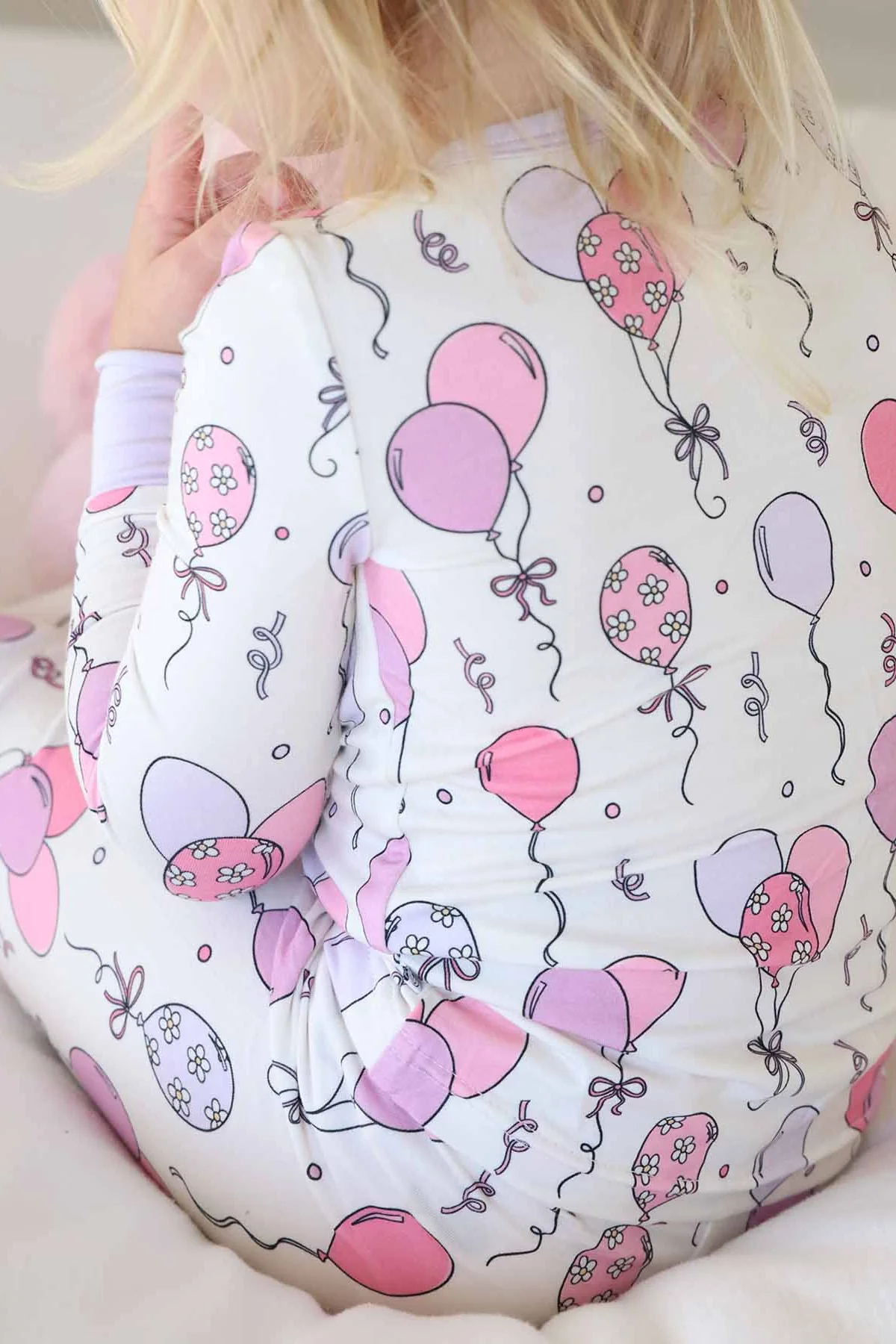Party Time Two Piece Pajama Set | Pink - Image 3