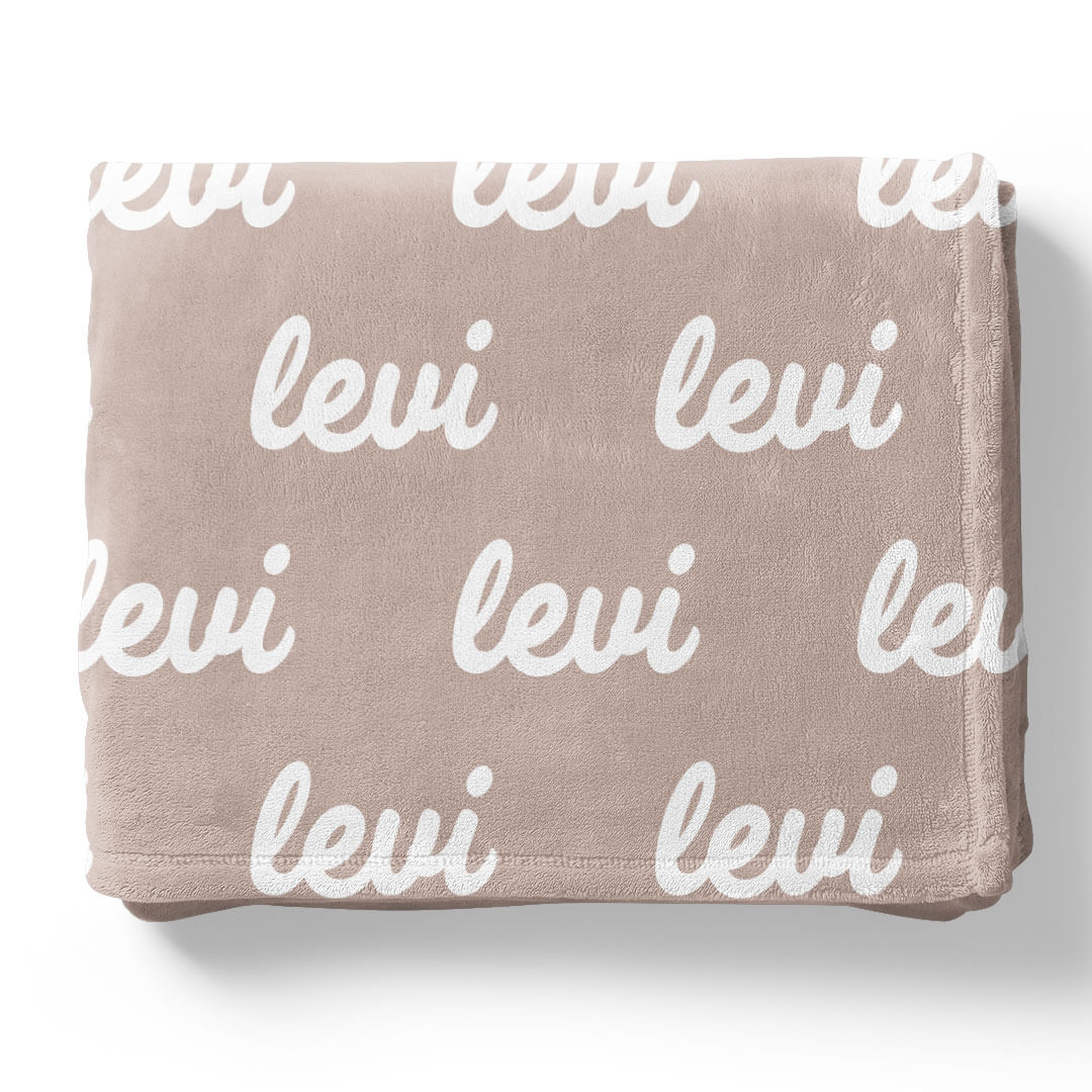 Pastel Neutrals Personalized Color Blanket - Image 18
