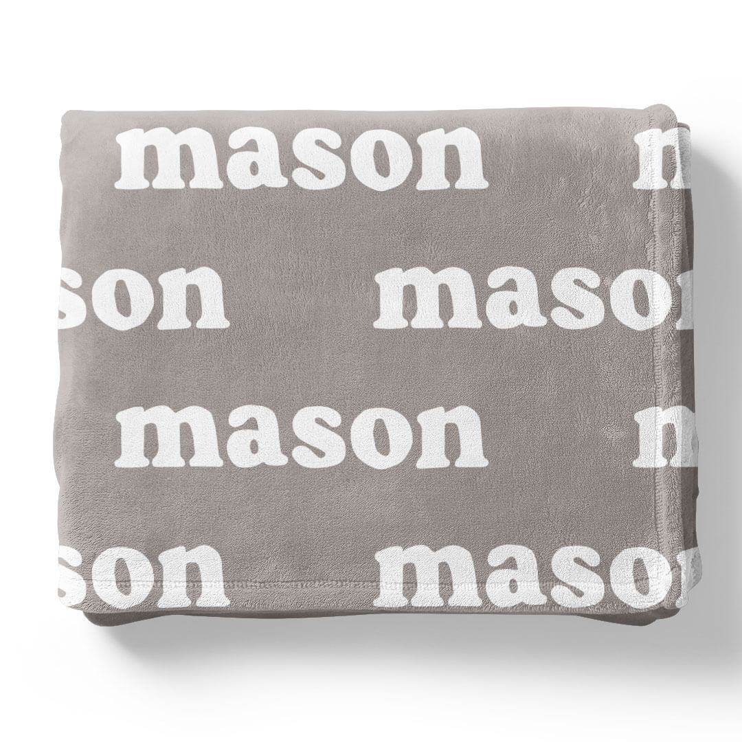 Pastel Neutrals Personalized Color Blanket - Image 19