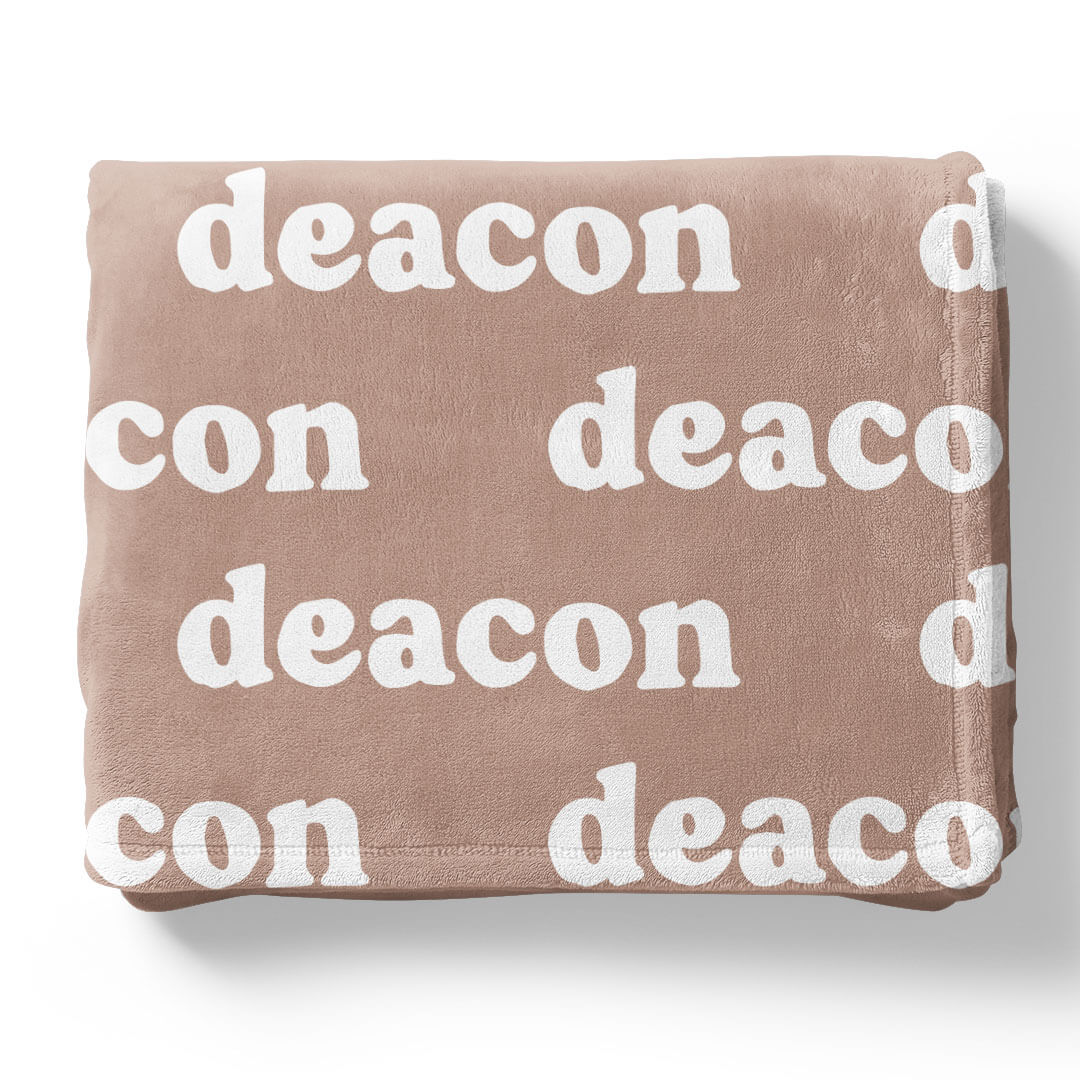 Pastel Neutrals Personalized Color Blanket - Image 23