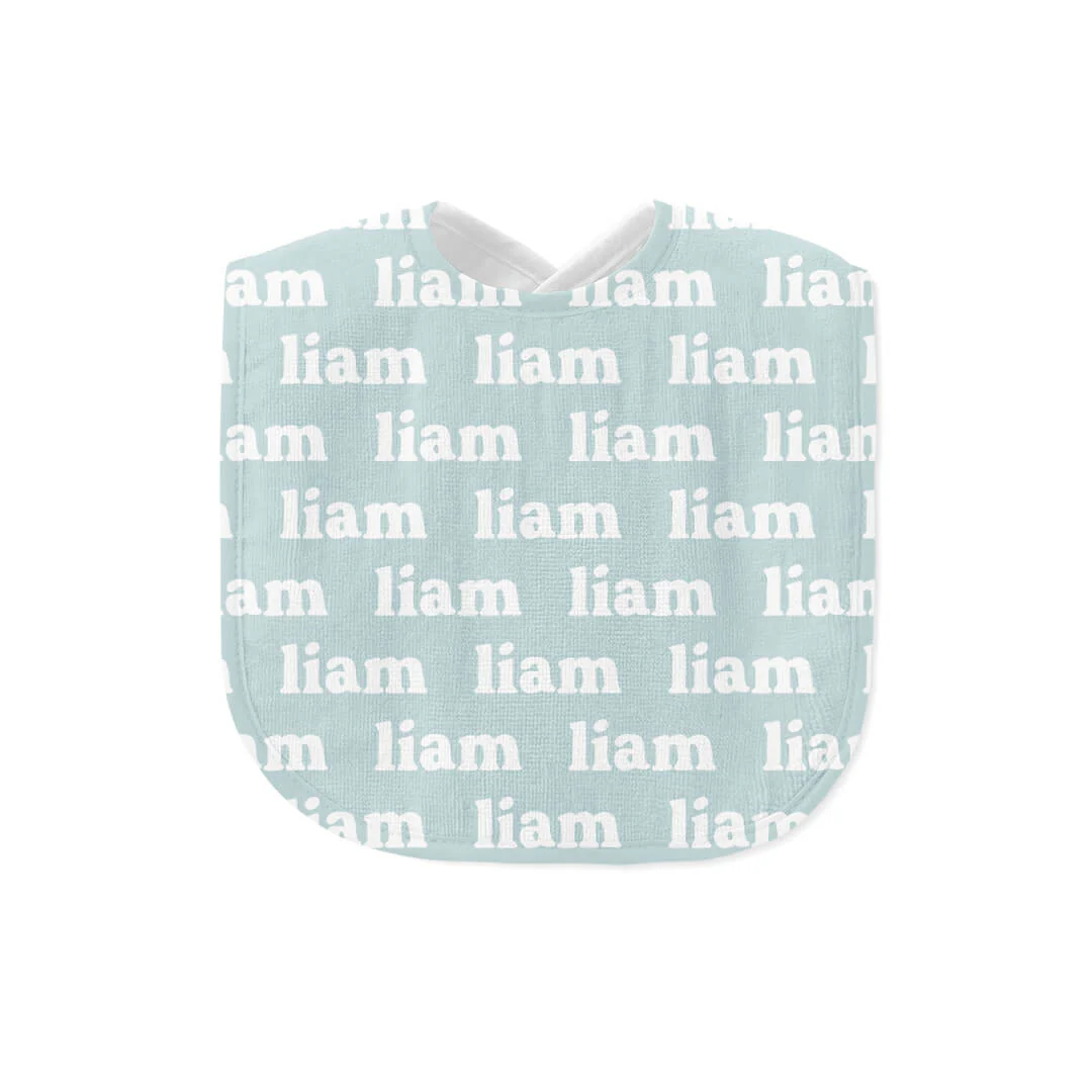 Personalized Baby Name Bib | Pacific - Image 2