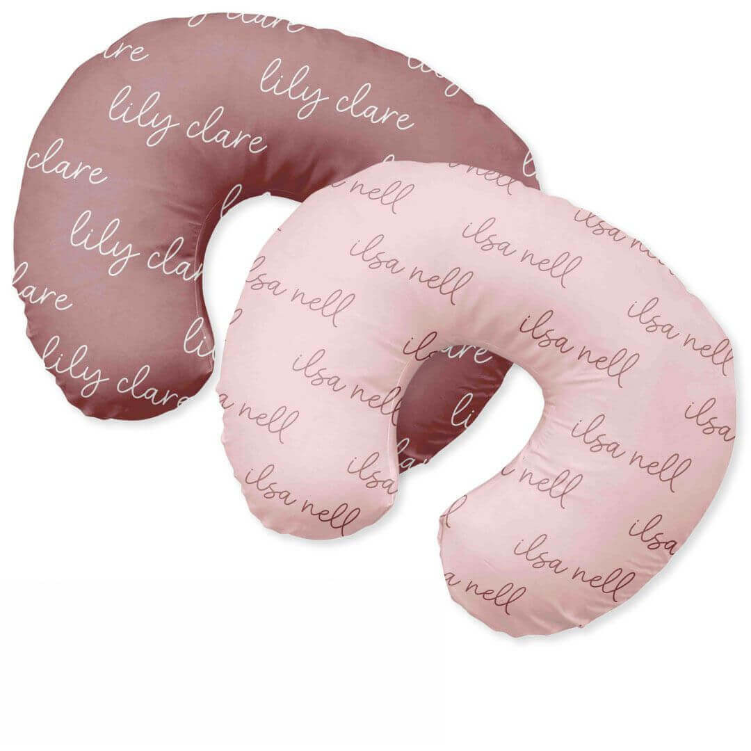 Personalized Baby Name Nursing Pillow Cover - Image 3