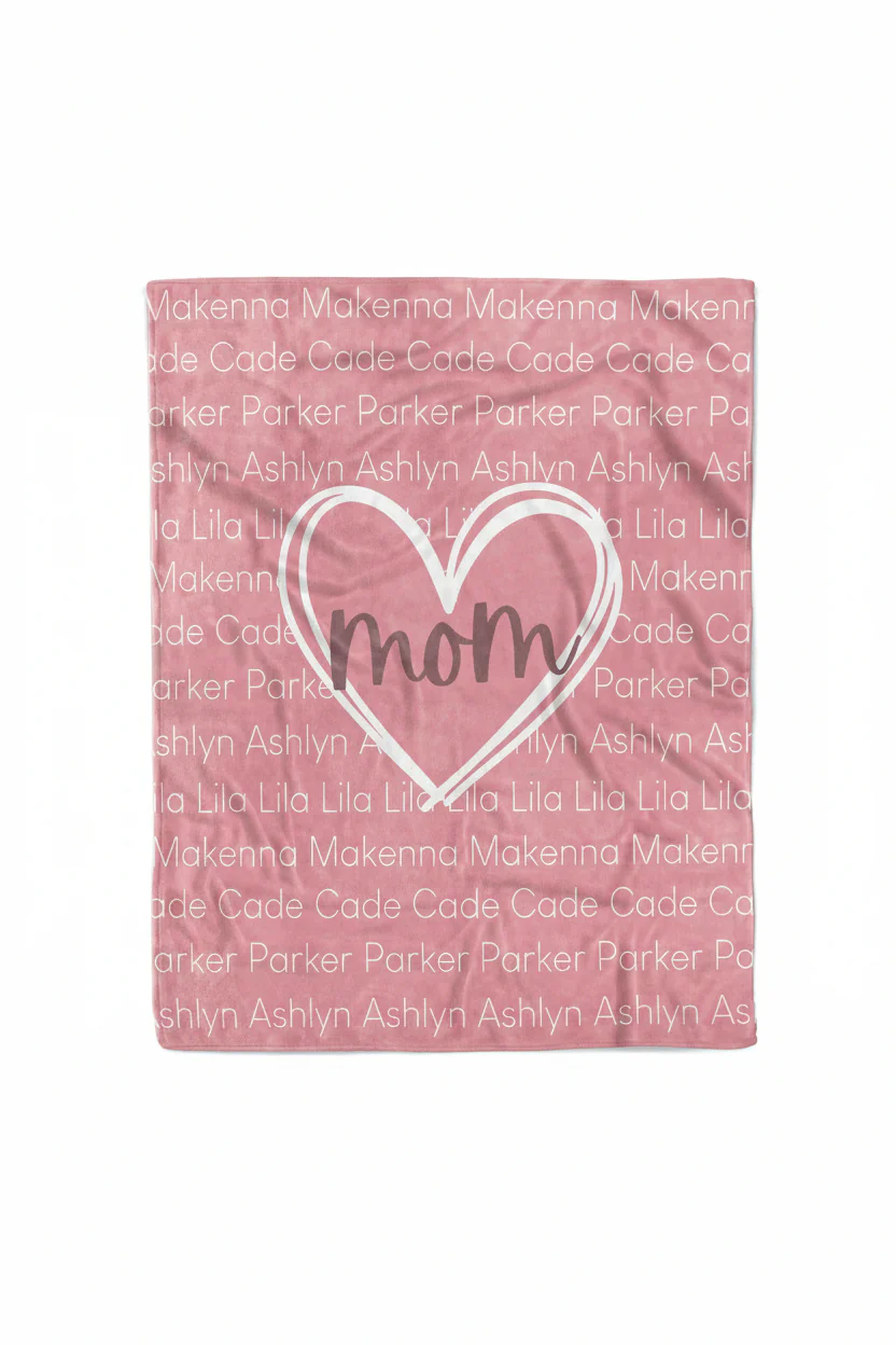 Personalized Blanket | Mom's Heart - Image 7