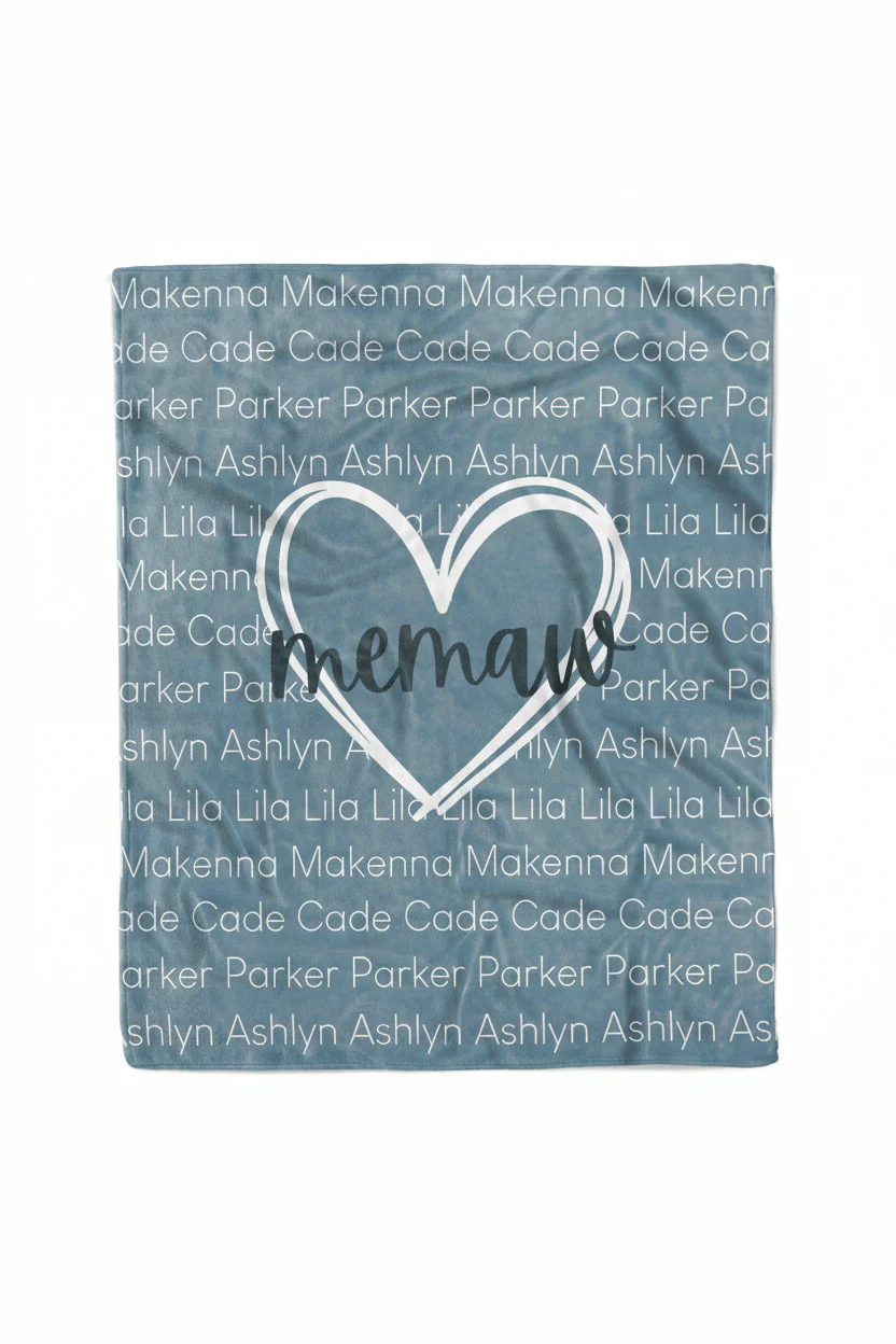 Personalized Blanket | Mom's Heart - Image 8
