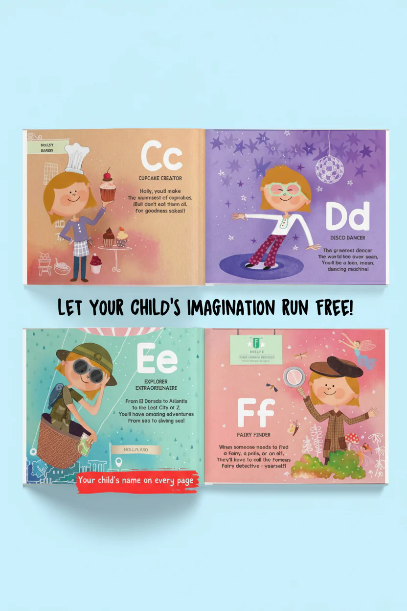 Personalized Book | What Will I Be? An A-B-C Story - Image 4