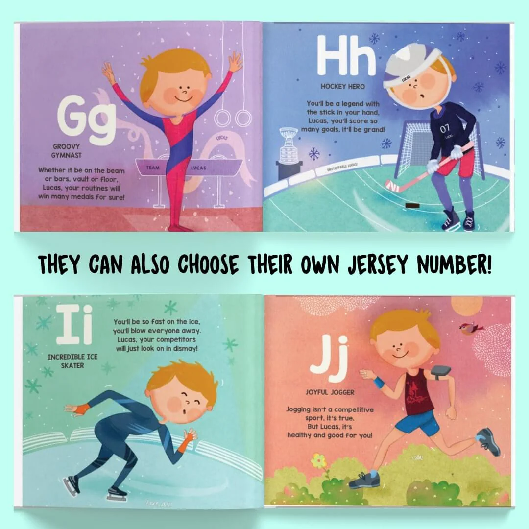 Personalized Book | What Will I Be? An ABC Sports Story - Image 5