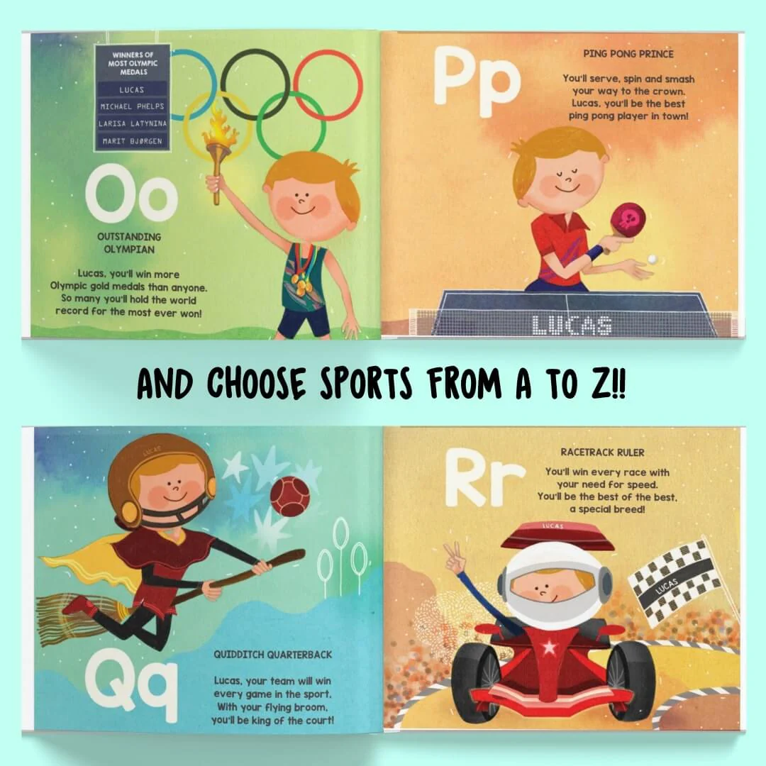 Personalized Book | What Will I Be? An ABC Sports Story - Image 7