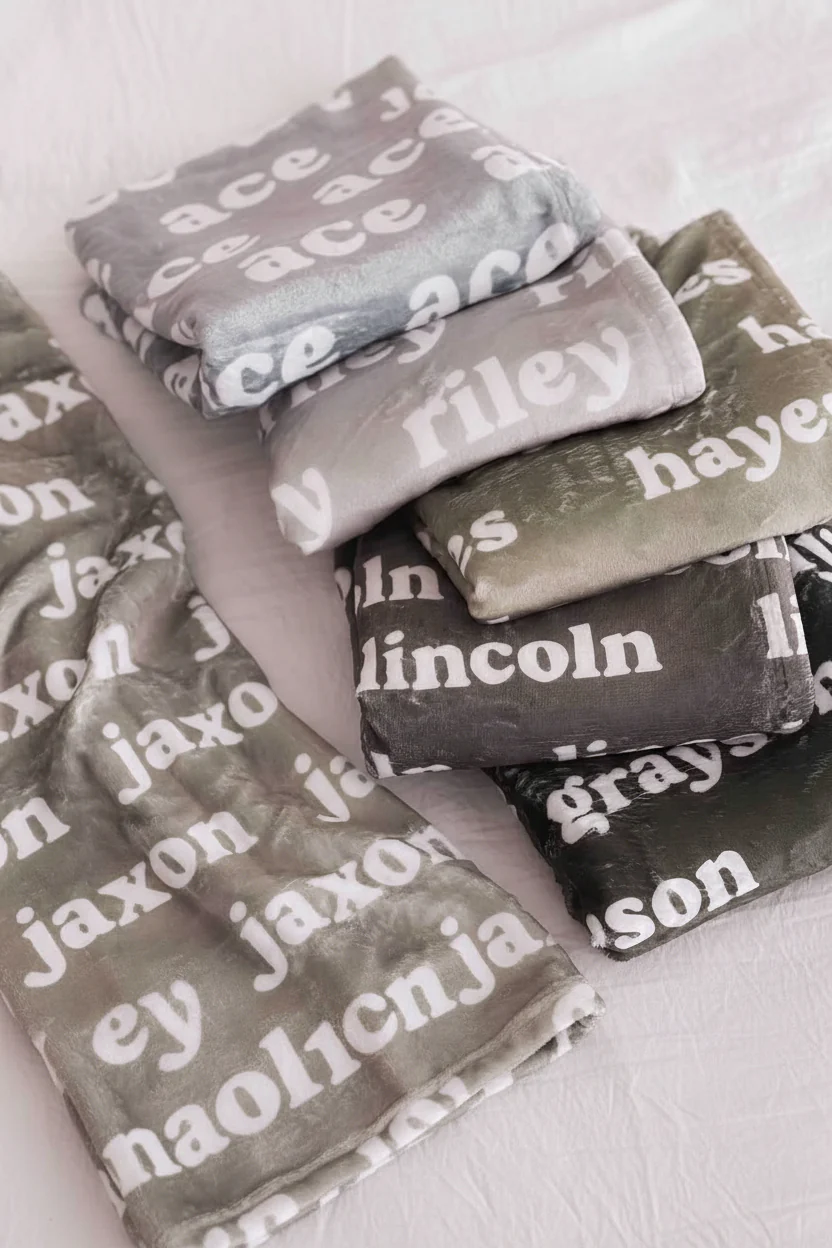 Personalized Color Blanket | Cactus - Image 2