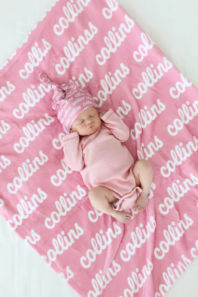 Personalized Color Blanket | Mauvelous