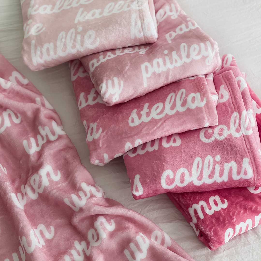 Personalized Color Blanket | Sweet Heart - Image 3