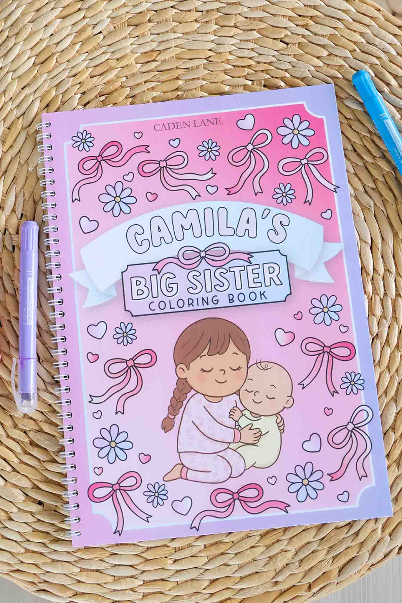 Personalized Coloring Book | Big Sibling - Image 6