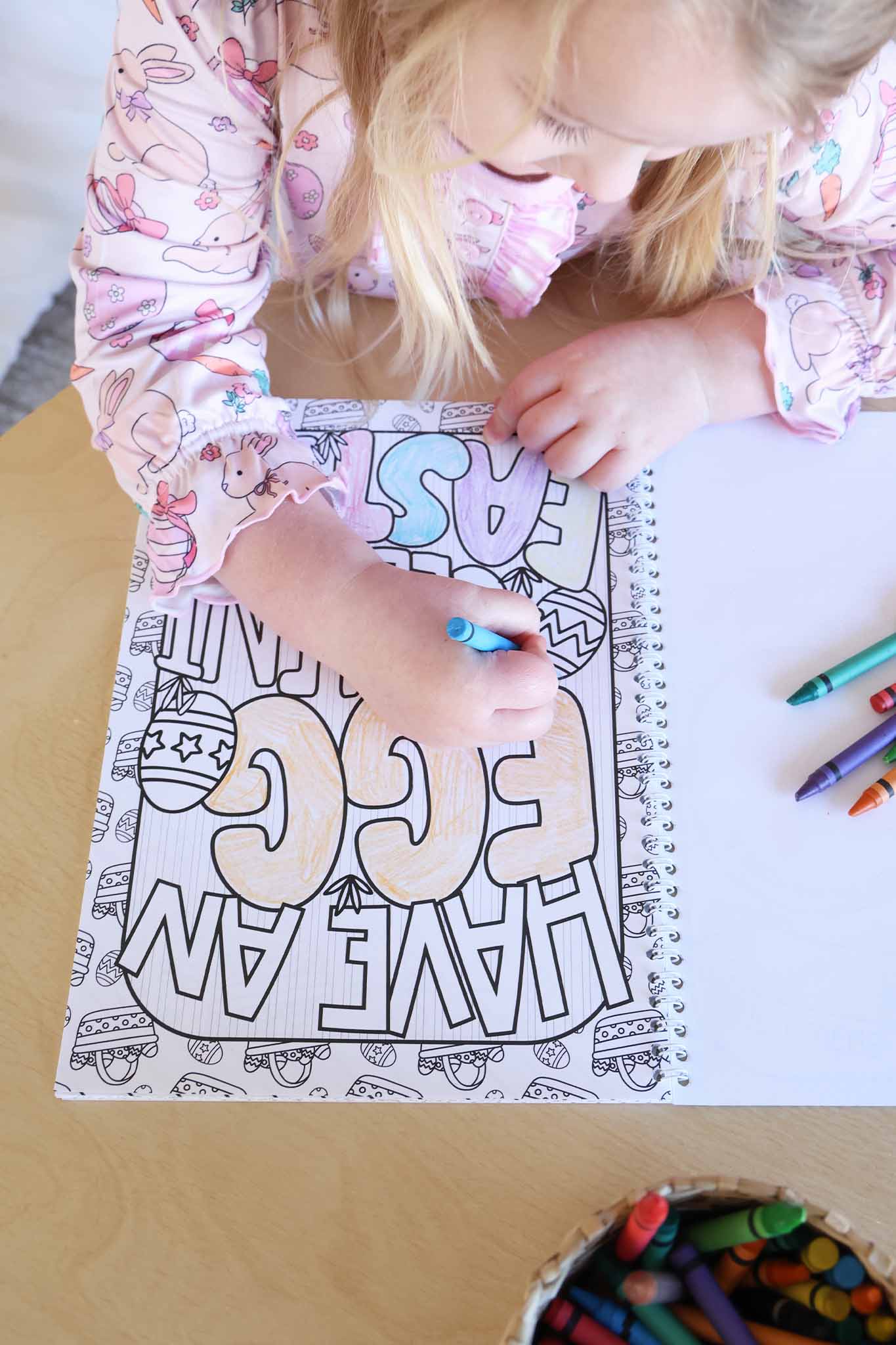Personalized Coloring Book | Hoppy Easter - Image 6