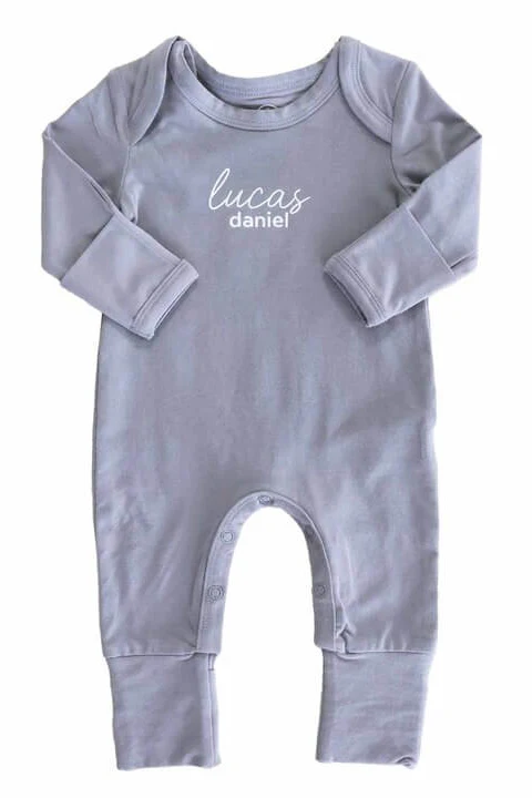 Personalized Full Length Snap Rompers - Image 10