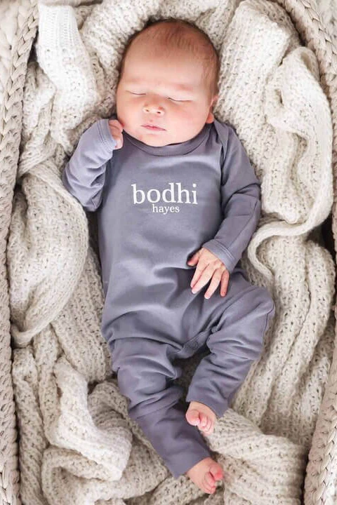 Personalized Full Length Snap Rompers - Image 9