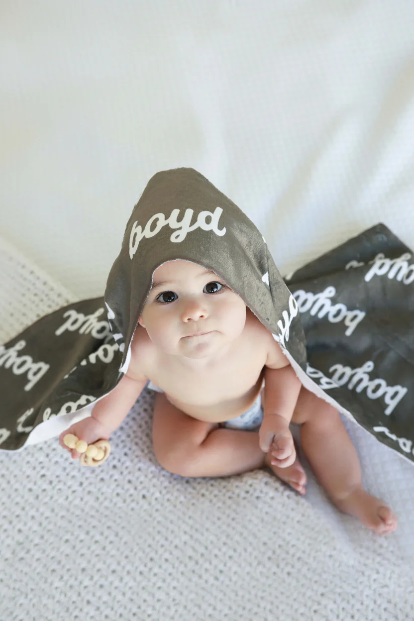 Personalized Hooded Towel | Solids - Image 16