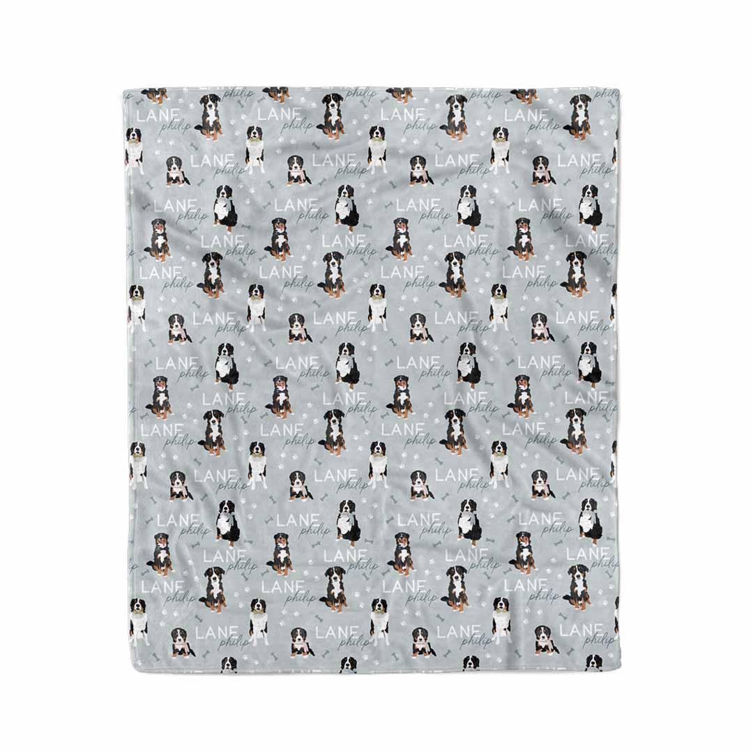Personalized Kids Blanket | Bernese - Image 6