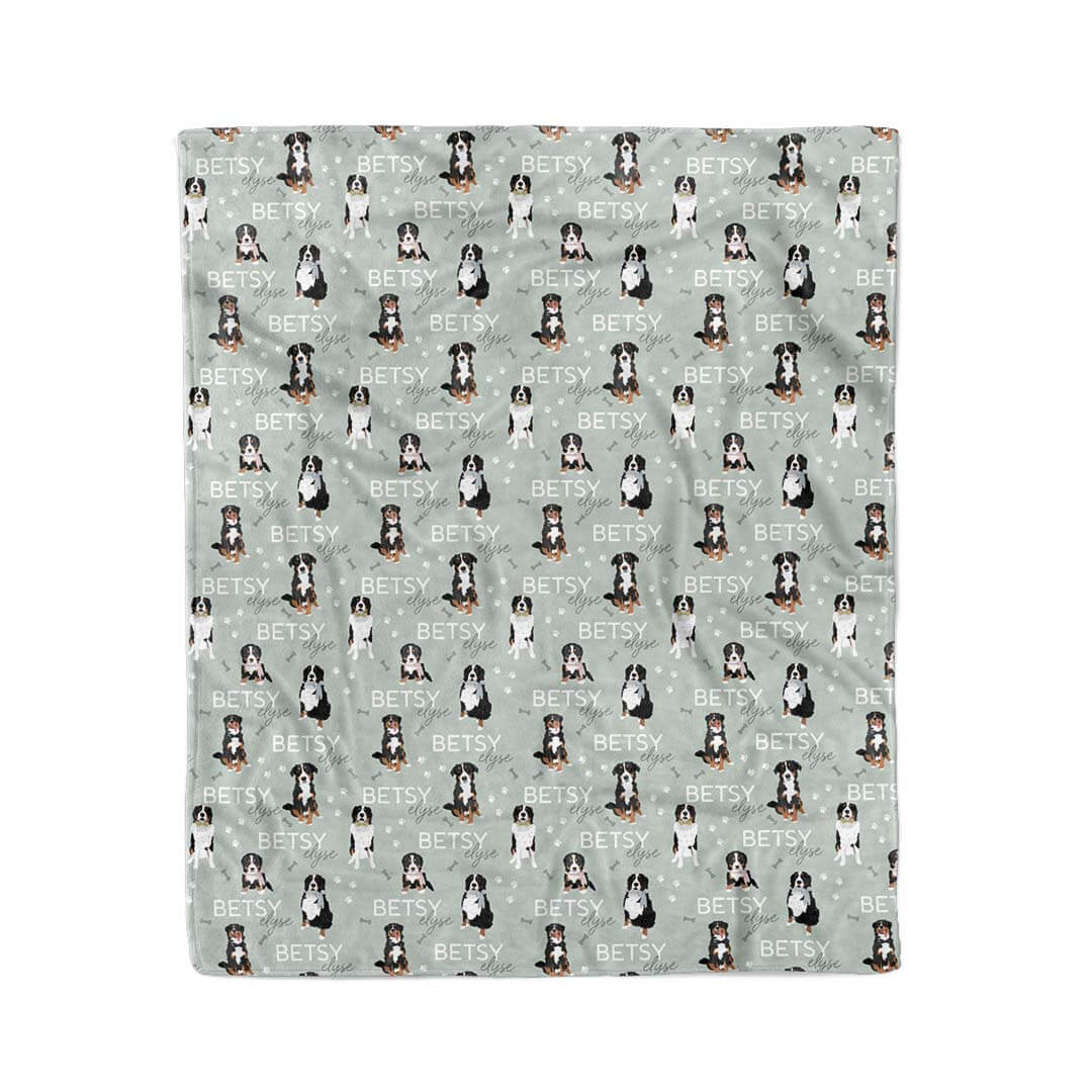 Personalized Kids Blanket | Bernese - Image 8
