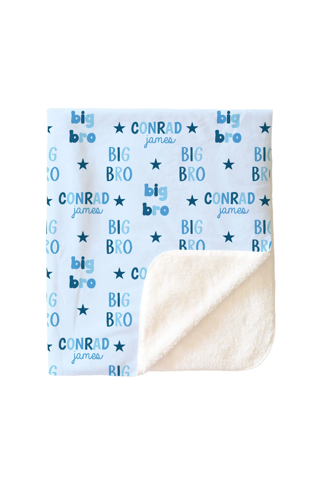 Personalized Kids Blanket | Big Bro - Image 4