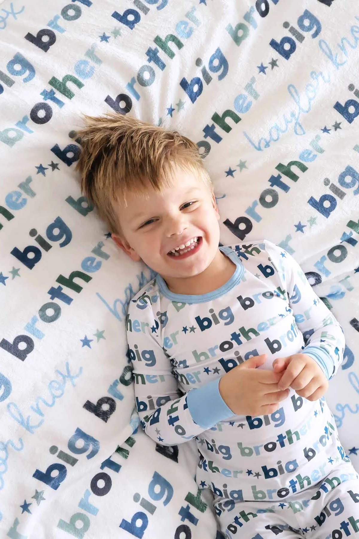 Personalized Kids Blanket | Big Sibling
