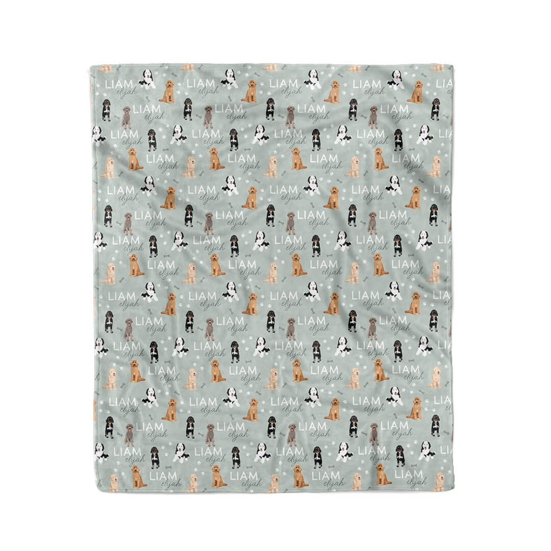 Personalized Kids Blanket | Doodles - Image 6
