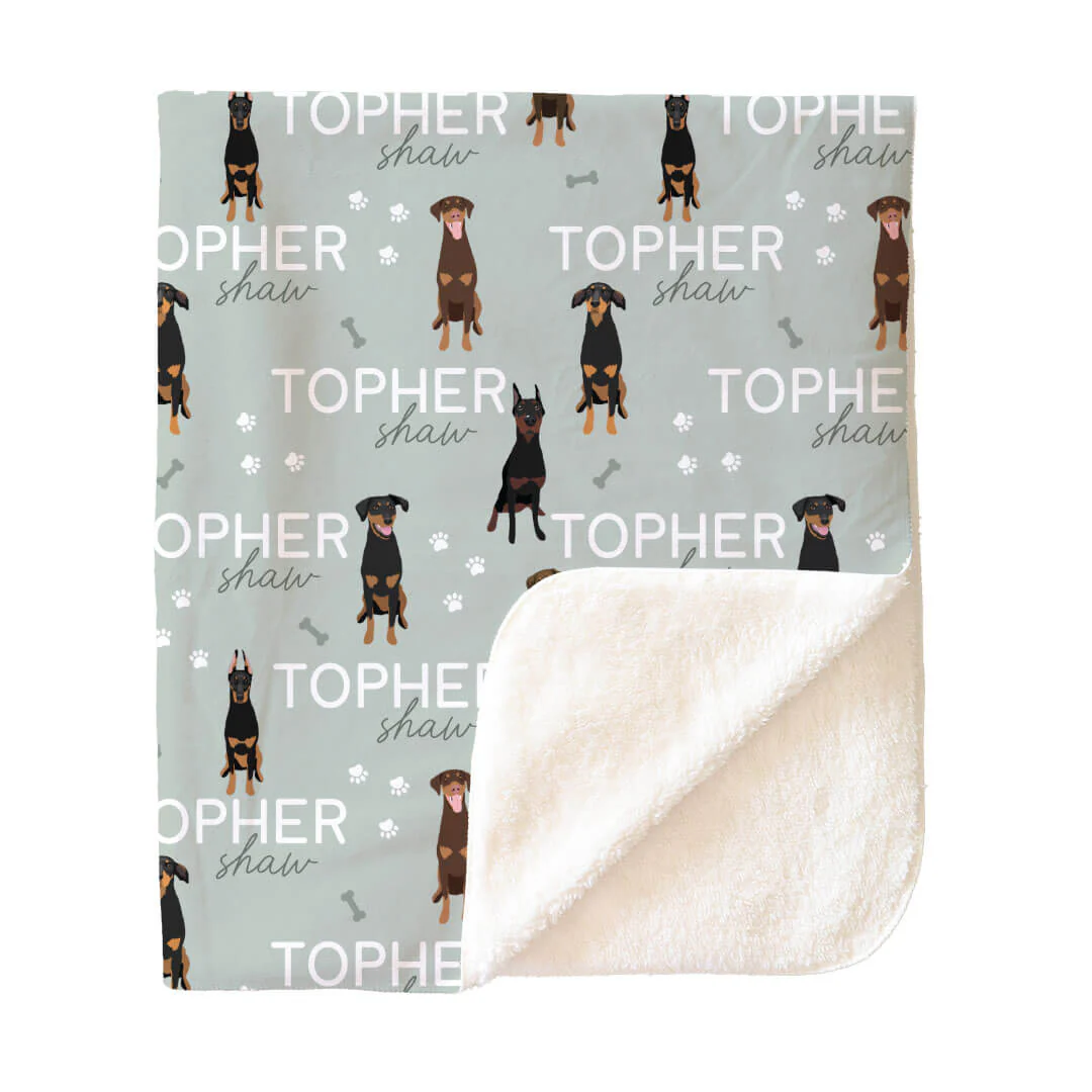 Personalized Kids Blankets | Dog Breeds - Image 113
