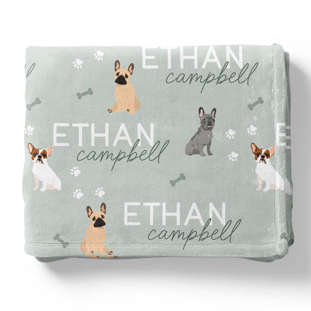 Personalized Kids Blankets | Dog Breeds - Image 13