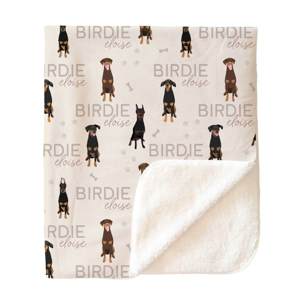 Personalized Kids Blankets | Dog Breeds - Image 137