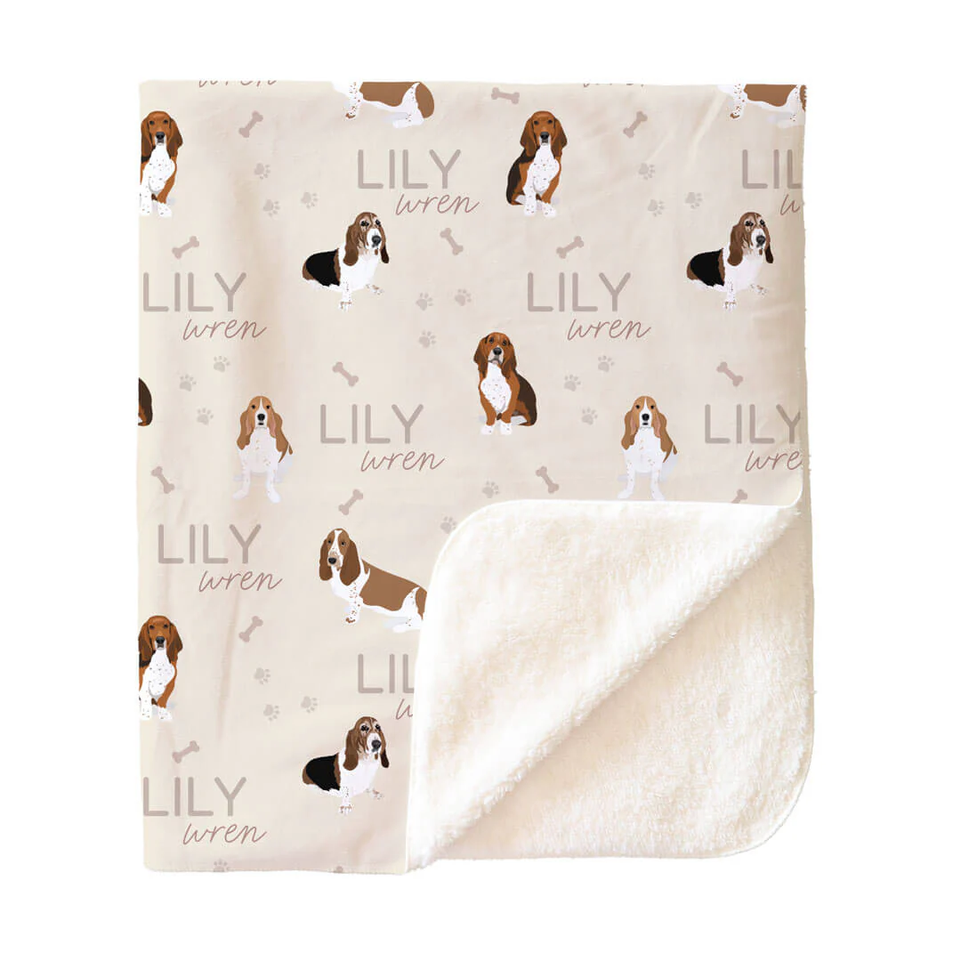 Personalized Kids Blankets | Dog Breeds - Image 140