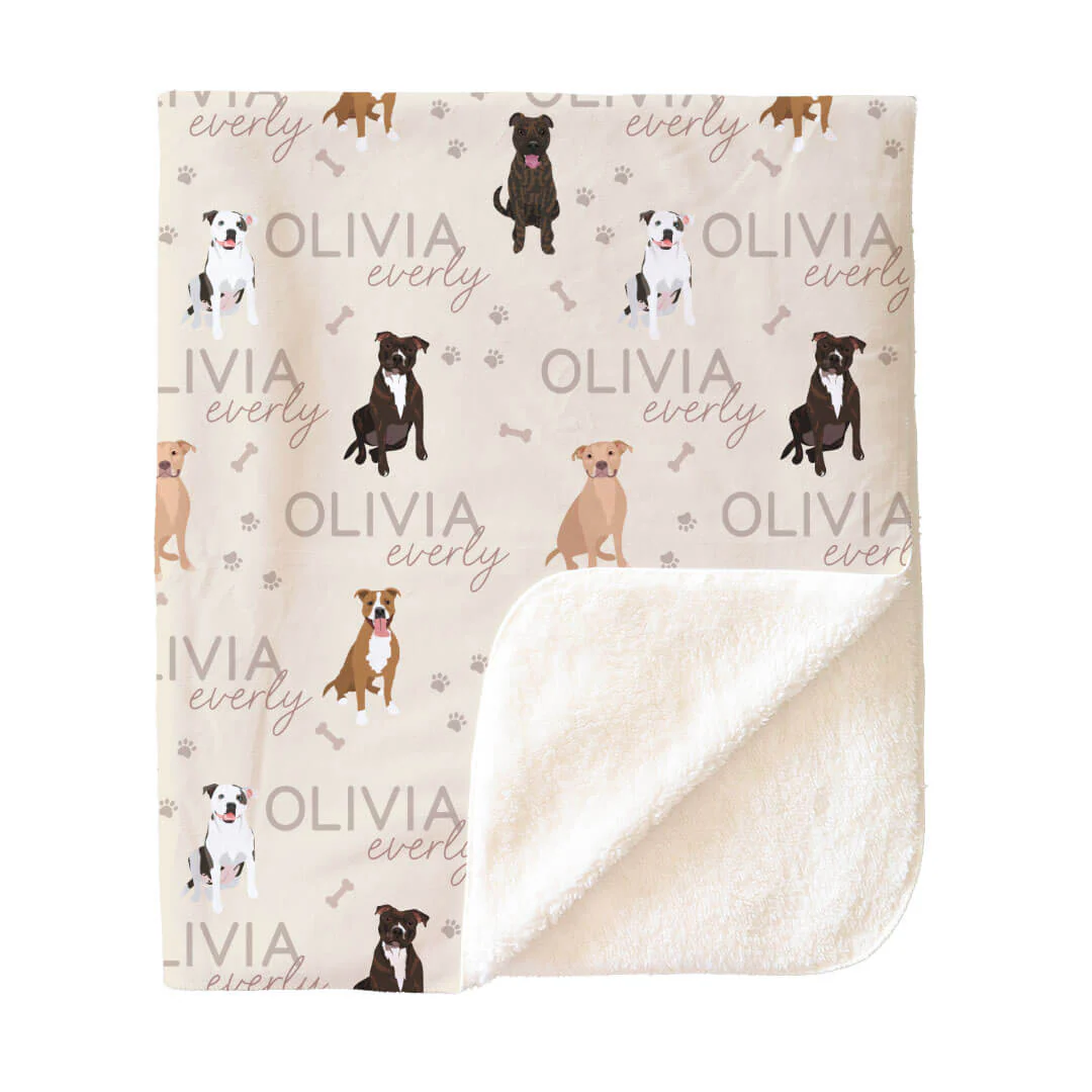 Personalized Kids Blankets | Dog Breeds - Image 146