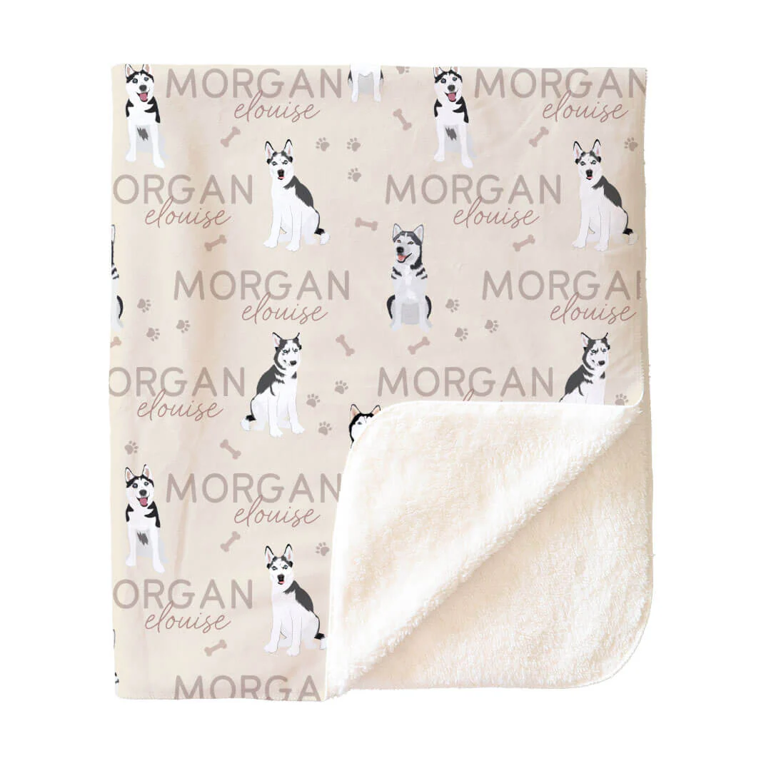 Personalized Kids Blankets | Dog Breeds - Image 148