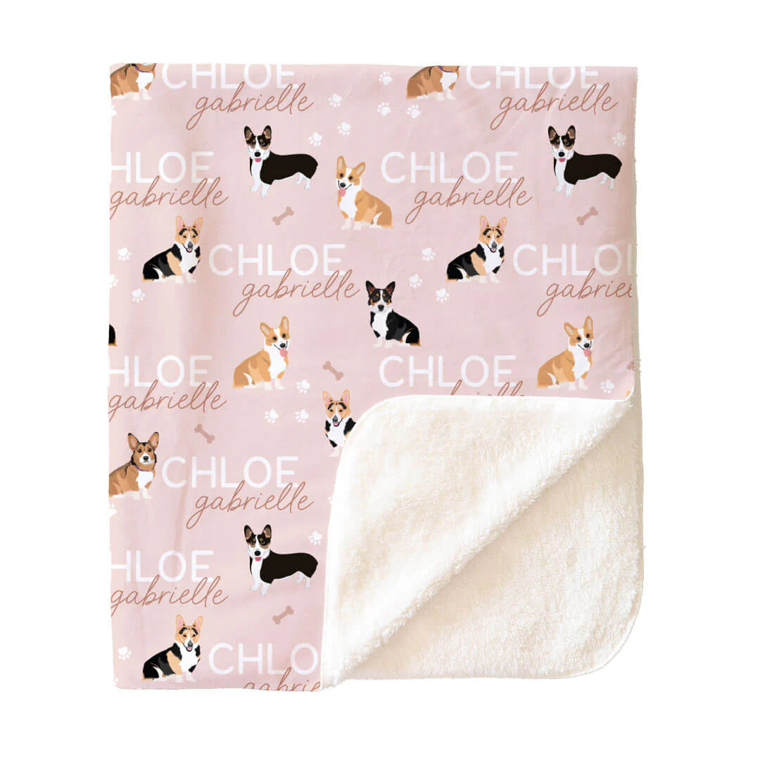 Personalized Kids Blankets | Dog Breeds - Image 159