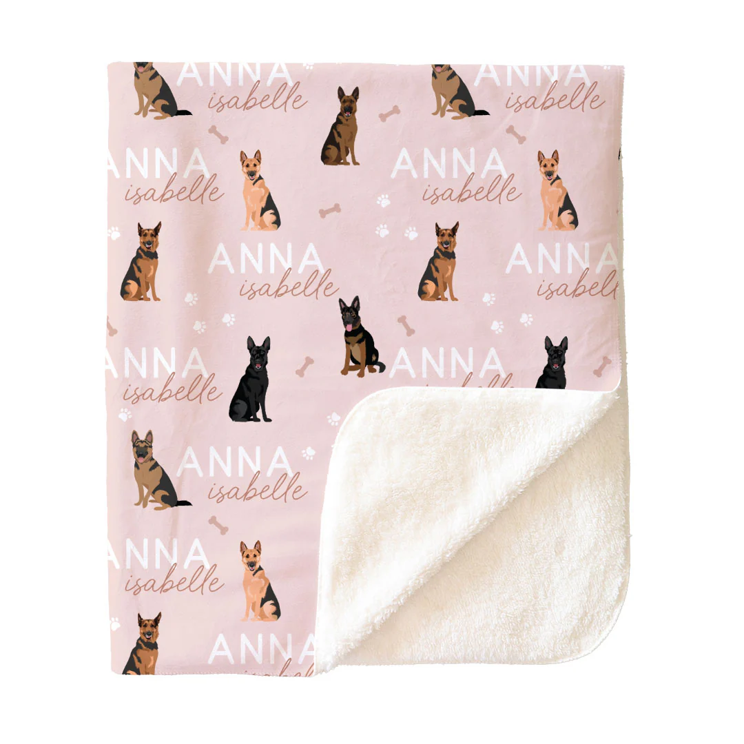 Personalized Kids Blankets | Dog Breeds - Image 166