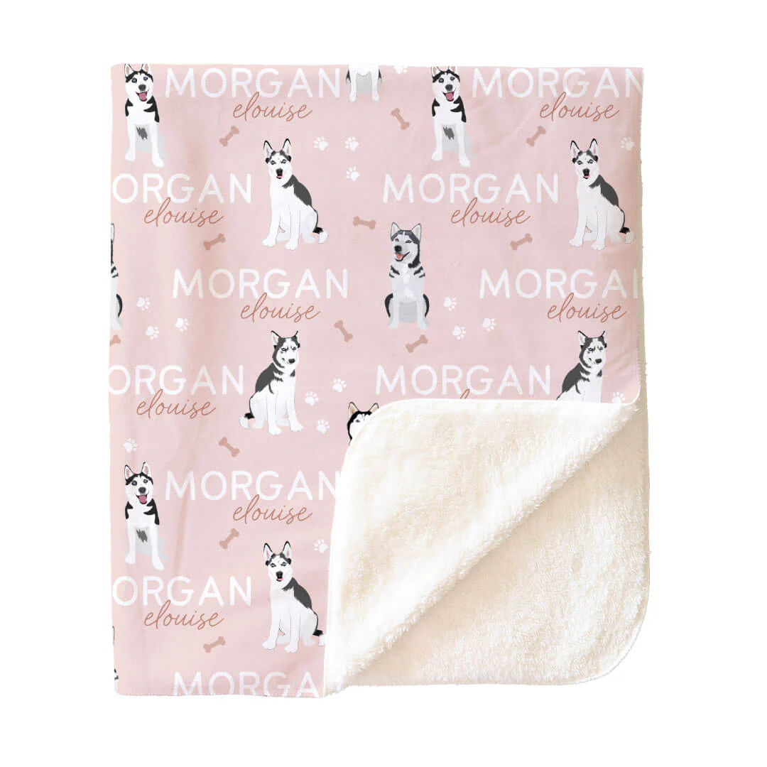 Personalized Kids Blankets | Dog Breeds - Image 172