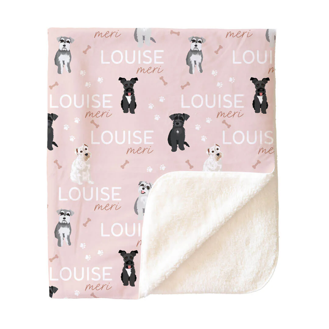 Personalized Kids Blankets | Dog Breeds - Image 177