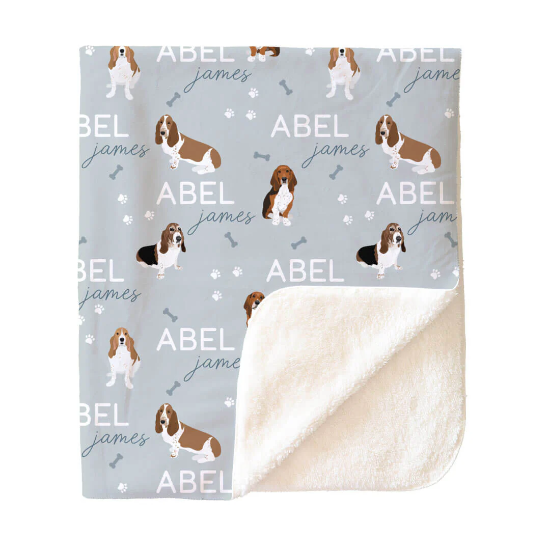 Personalized Kids Blankets | Dog Breeds - Image 188