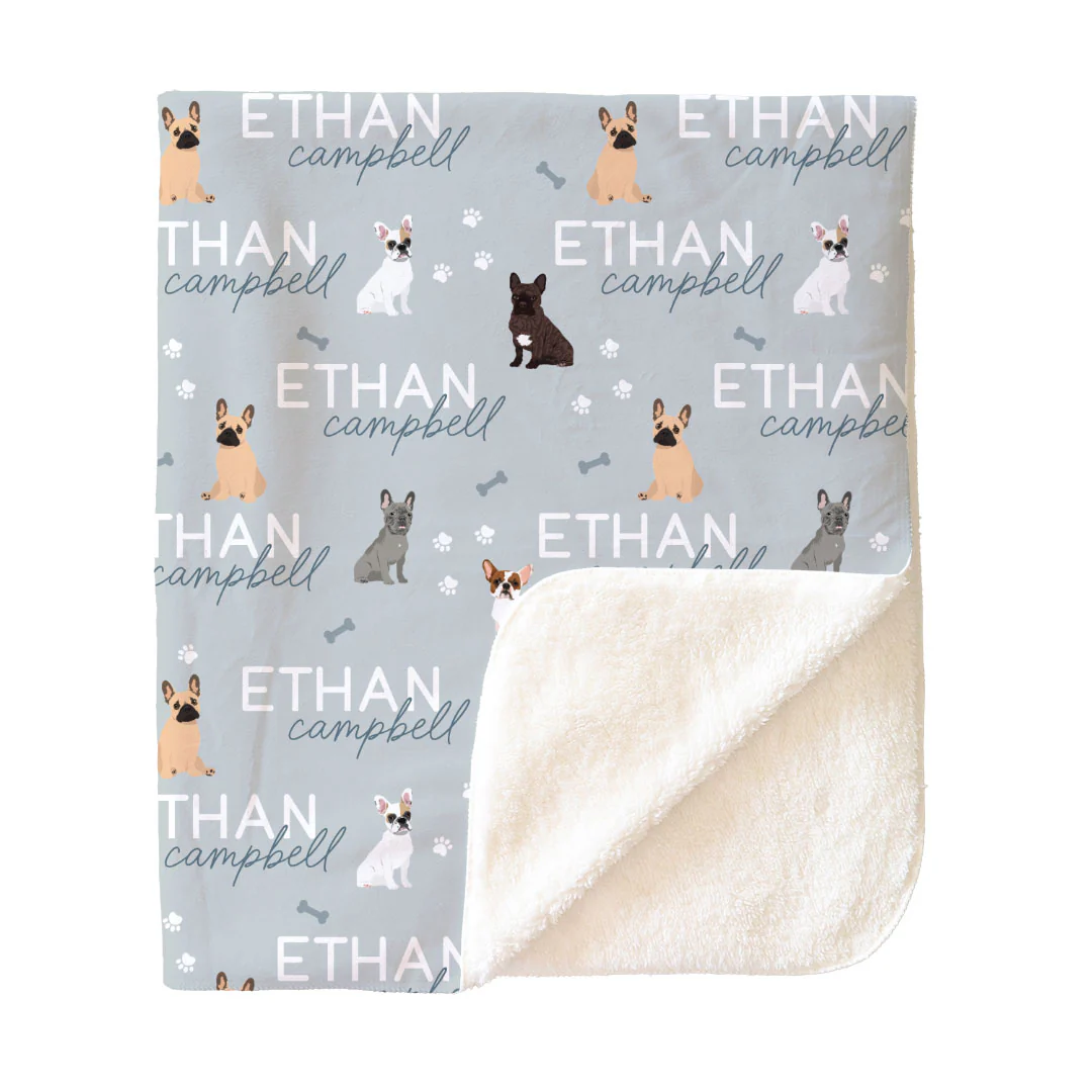 Personalized Kids Blankets | Dog Breeds - Image 191