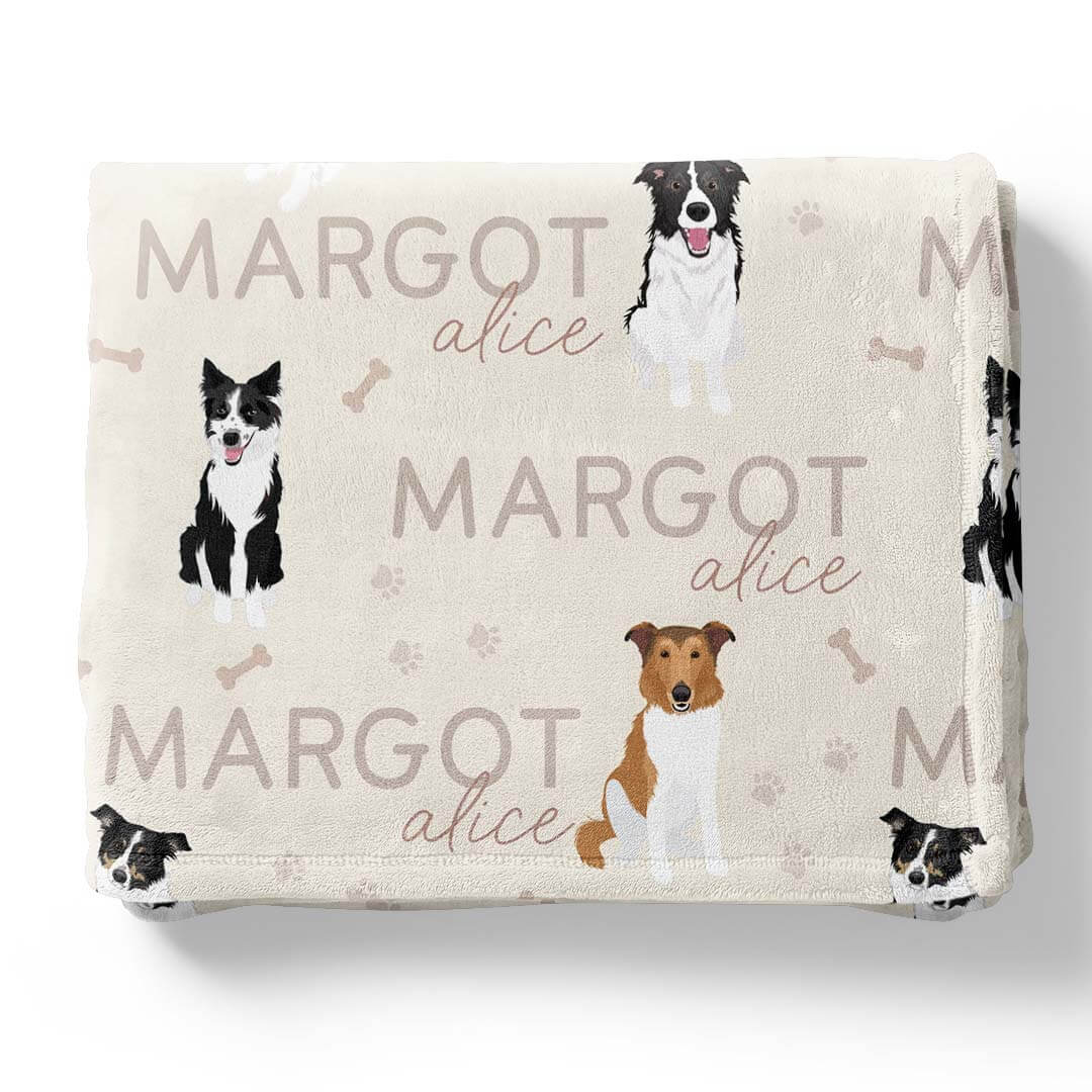 Personalized Kids Blankets | Dog Breeds - Image 23