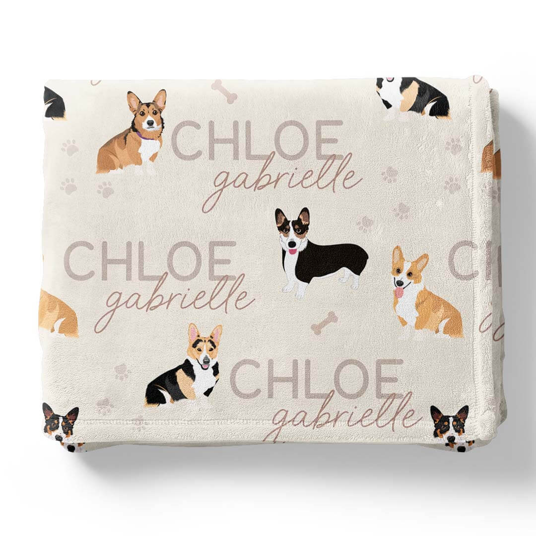 Personalized Kids Blankets | Dog Breeds - Image 26