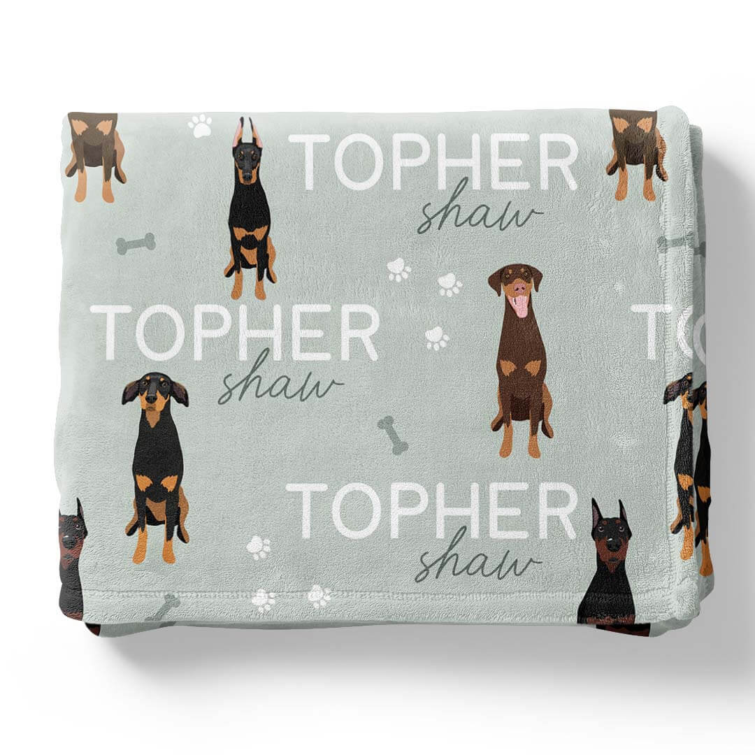 Personalized Kids Blankets | Dog Breeds - Image 50