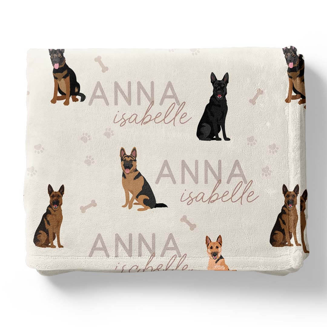 Personalized Kids Blankets | Dog Breeds - Image 52