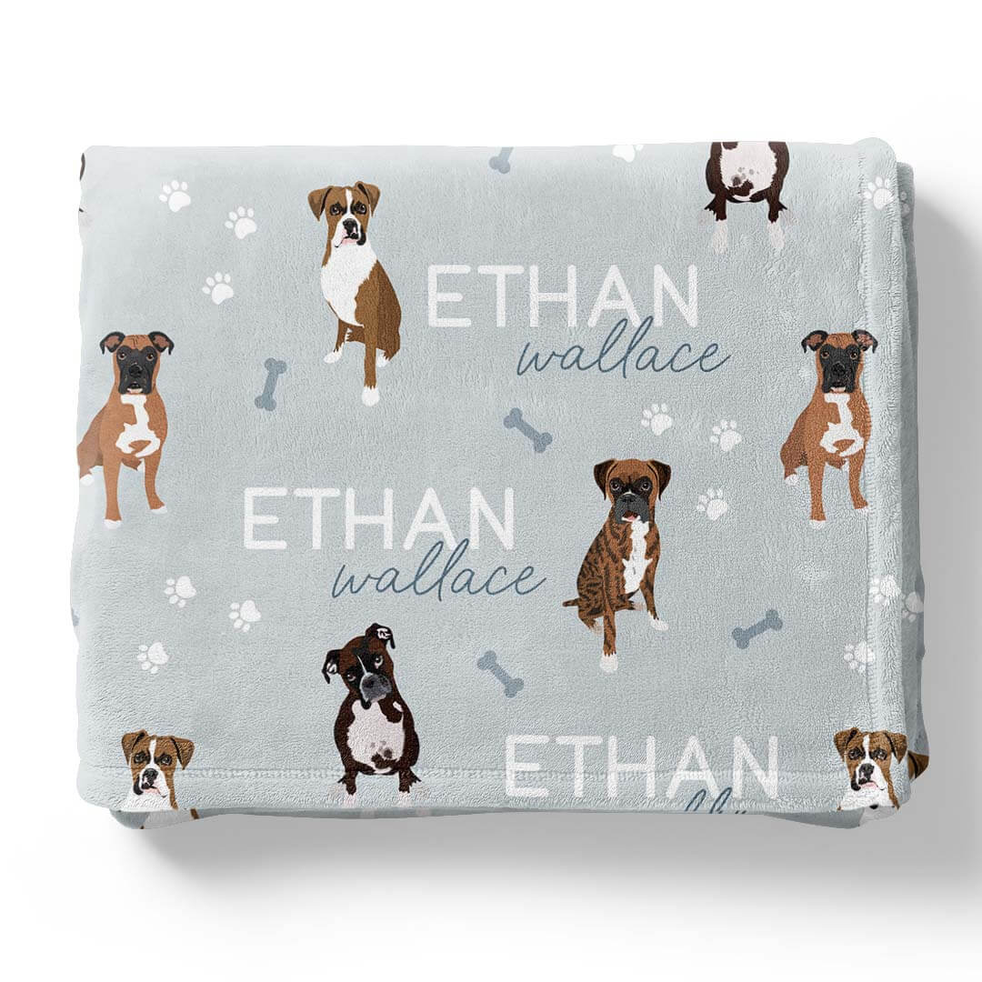 Personalized Kids Blankets | Dog Breeds - Image 6