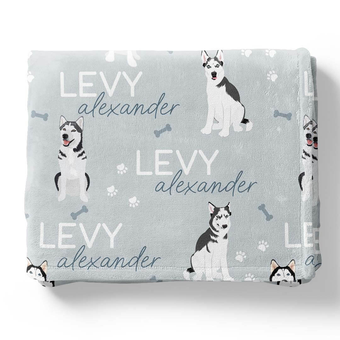 Personalized Kids Blankets | Dog Breeds - Image 73