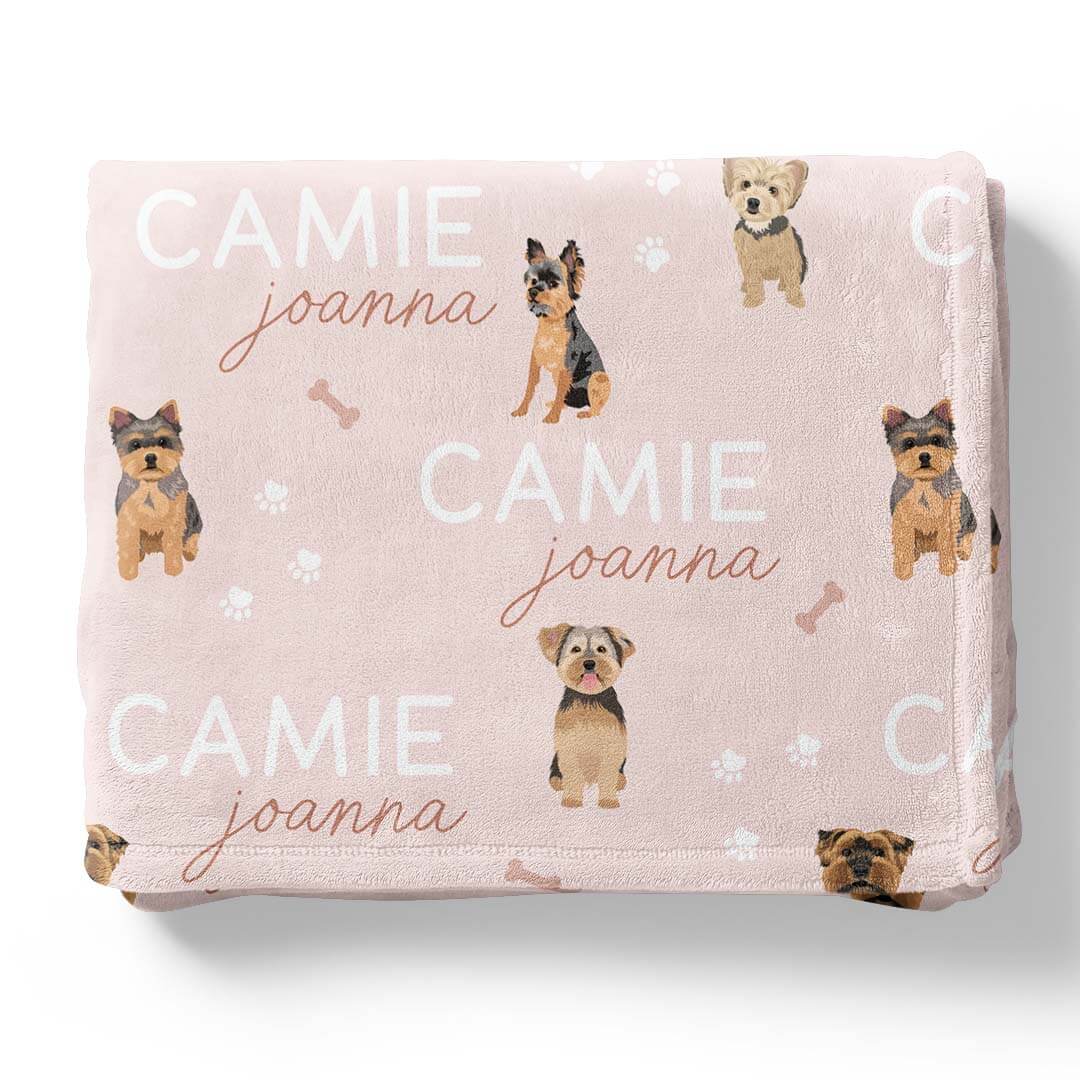 Personalized Kids Blankets | Dog Breeds - Image 98