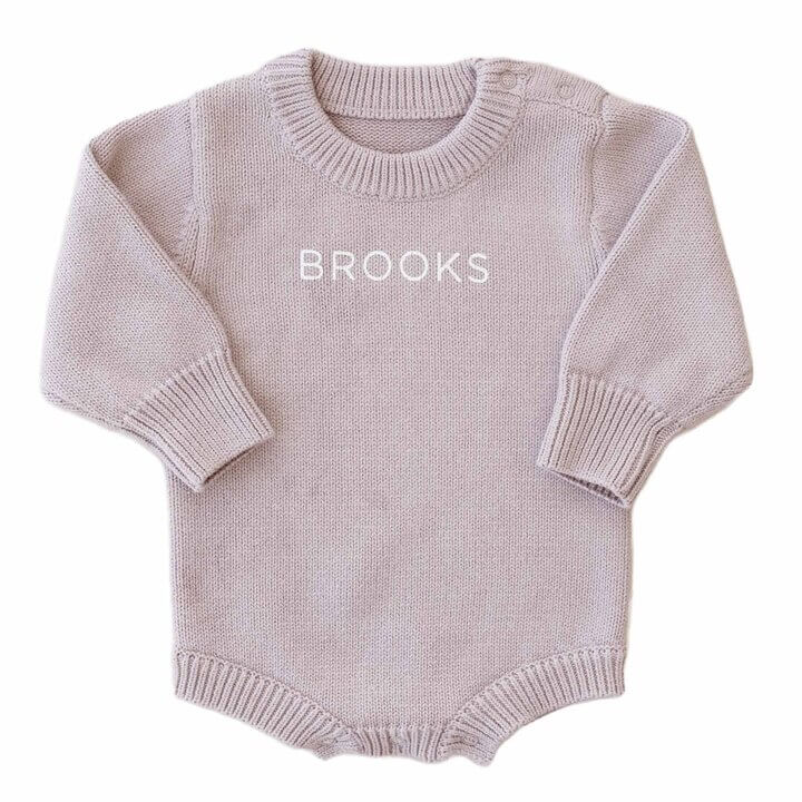 Personalized Printed Knit Sweater Bubble | Iris - Image 4