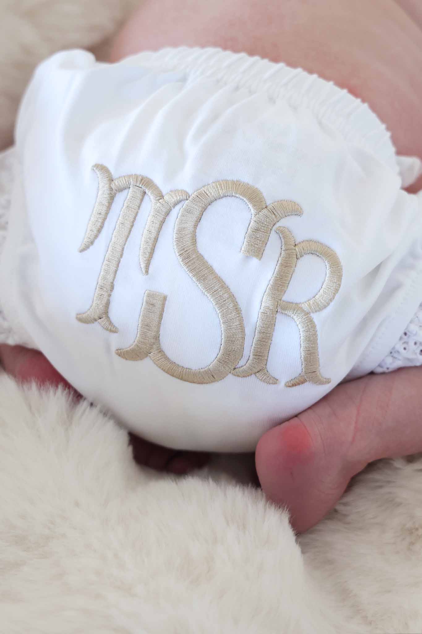 Personalized Lace Edge Bloomers - Image 7