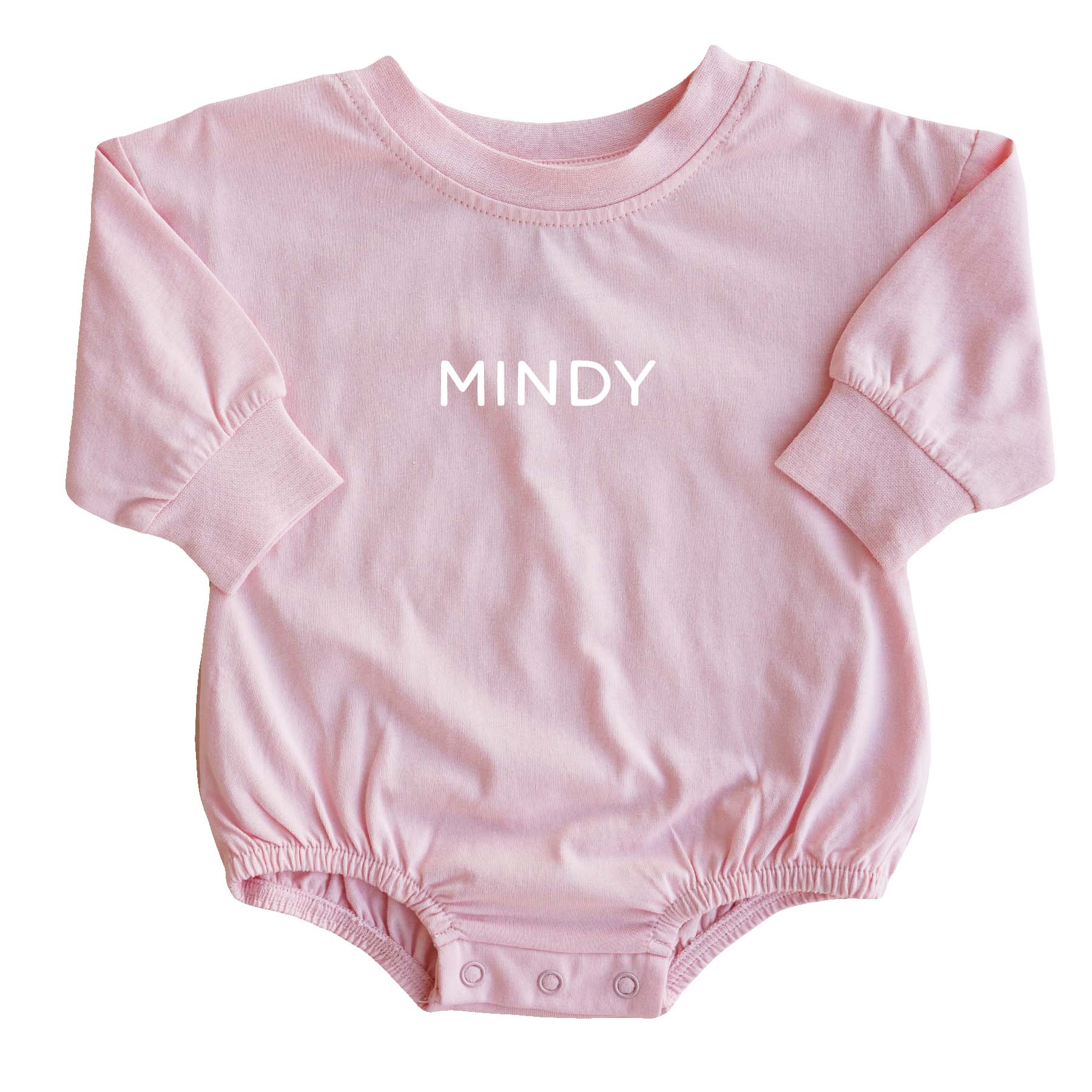 Personalized Long Sleeve Bubble Romper | Spring - Image 13