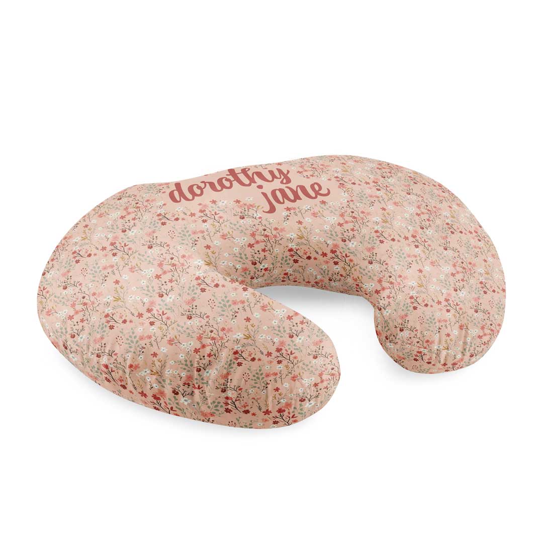 Personalized Nursing Pillow Covers | Autumn Blooms - Image 2