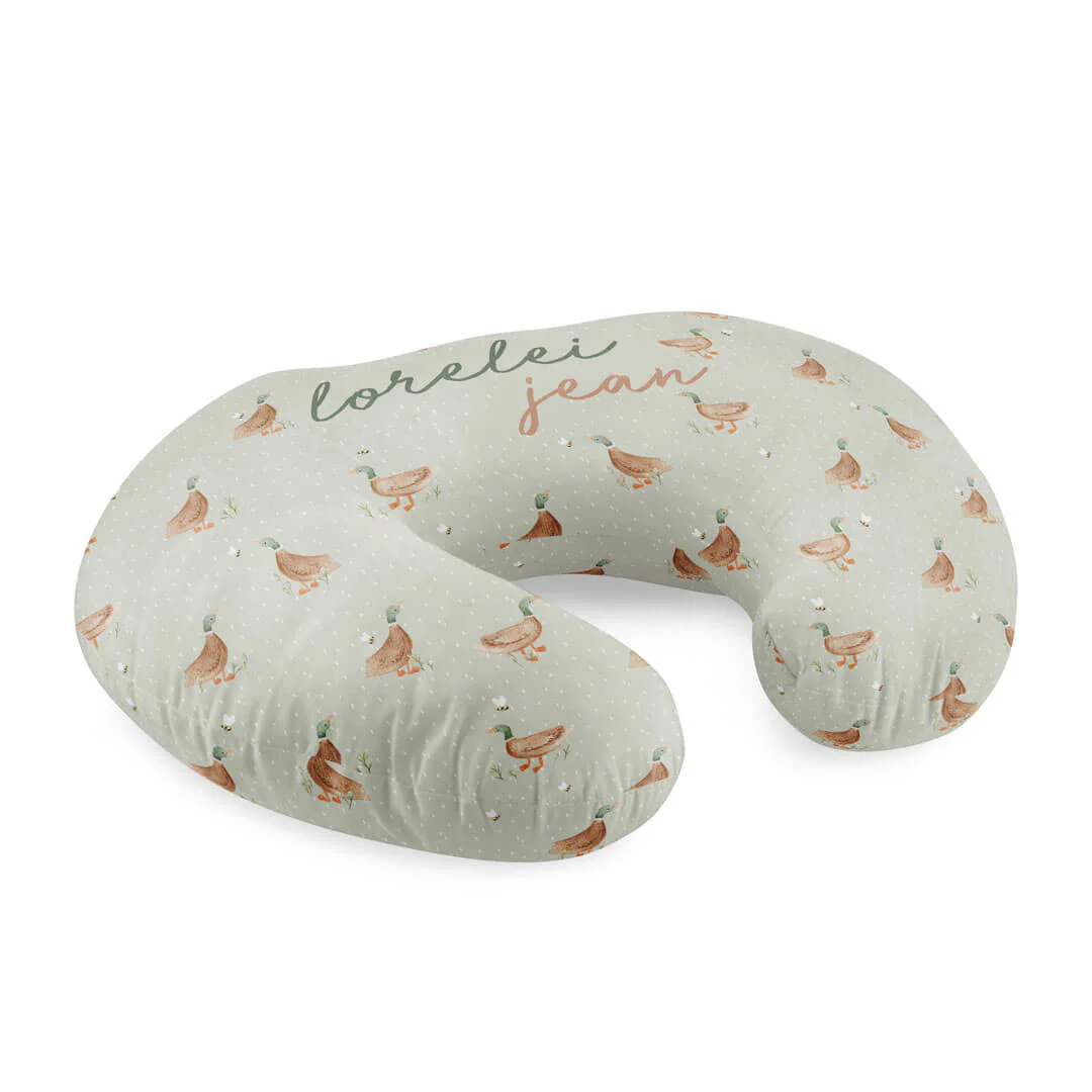 Personalized Nursing Pillow Covers | Lucky Ducky - Image 2